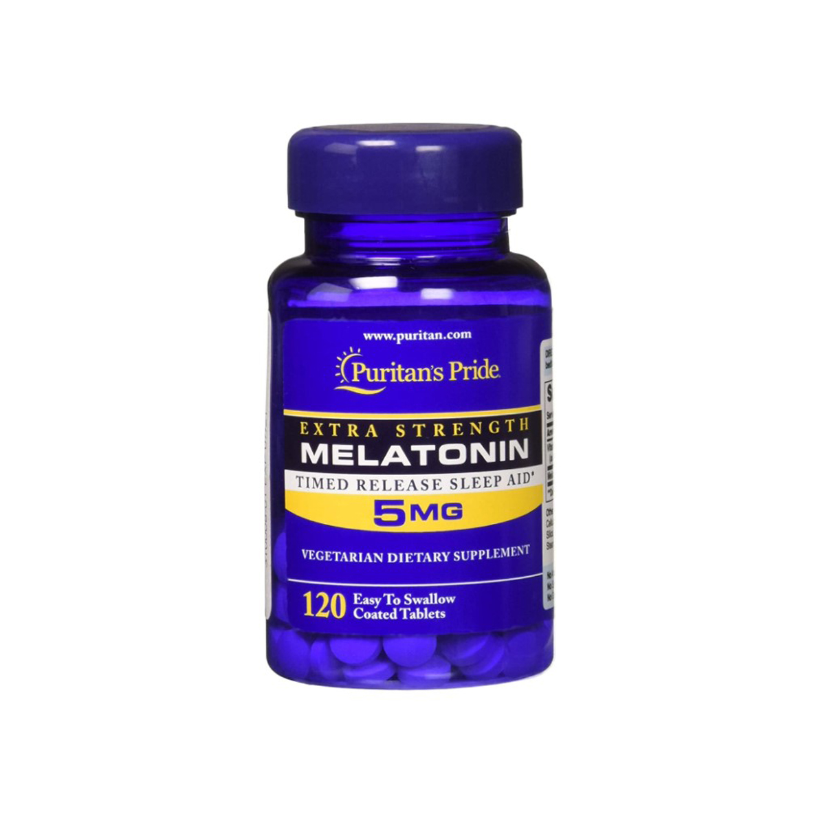 Puritan's Pride Melatonin Мелатонин 5 мг. 120 табл.