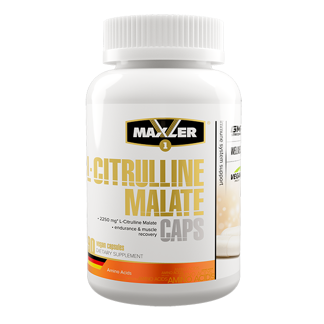 Maxler L-Citrulline Malate Caps Цитруллин 90 капс.