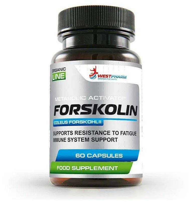 WestPharm Forskolin Форсколин 60 капс. 250 мг.