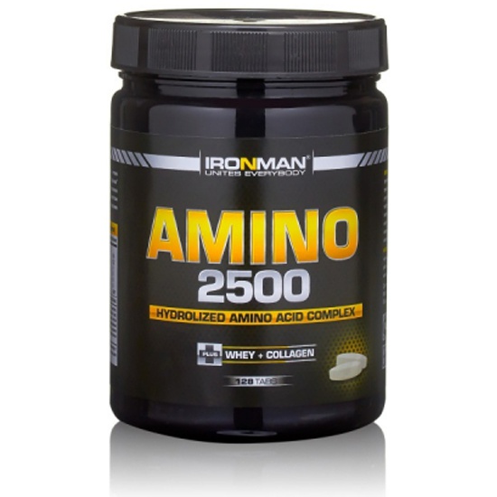 IRONMAN Amino 2500 Аминокислоты 128 табл.