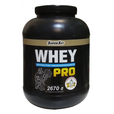 SuperSet Whey Pro Протеин 2670 гр.