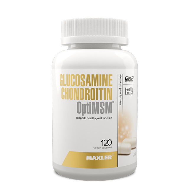 Maxler Glucosamine Chondroitin OptiMSM Глюкозамин 120 капс.