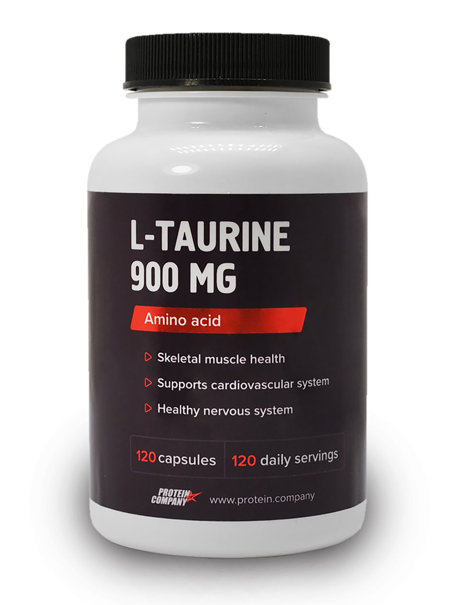 Protein Company L-Taurine Таурин 900 мг 120 капс.