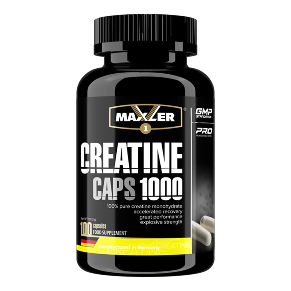Maxler Creatine Caps 1000 Креатин моногидрат 100 капс.
