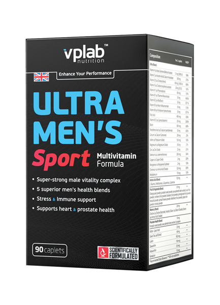VPLab Ultra Mens Sport Витамины 90 табл.