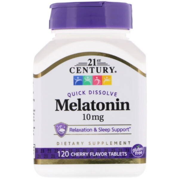 21st Century Melatonin Мелатонин 10 мг. 120 табл.