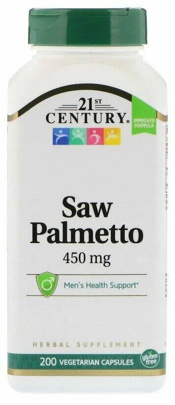 21st Century Saw Palmetto 450 mg. Со Пальметто 200 капс.