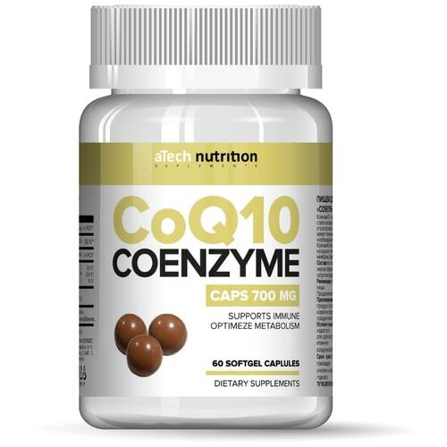 ATech Nutrition CoQ10 Коэнзим Q10 30 мг 60 капс.