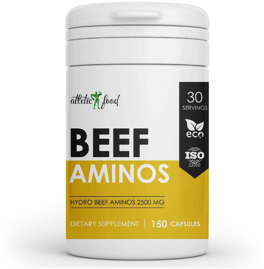 Atletic Food Beef Aminos Аминокислоты 150 капс.