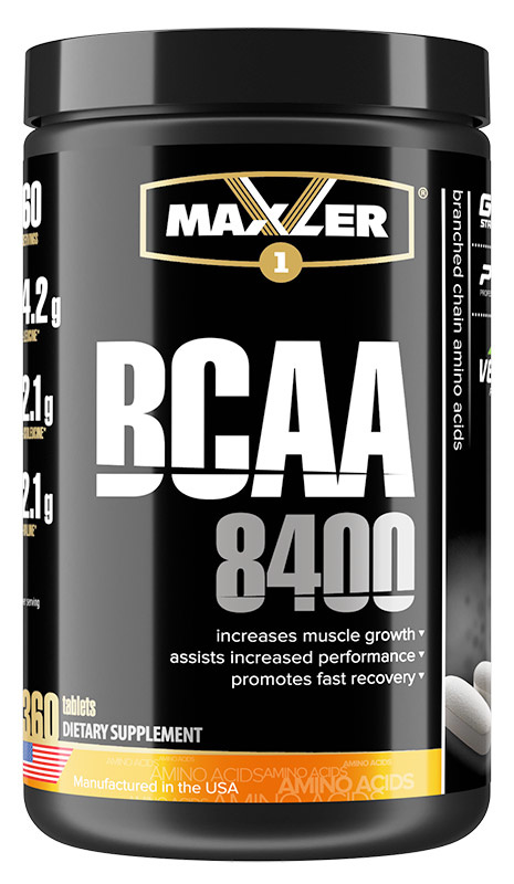 Maxler BCAA 8400 БЦАА 360 табл.