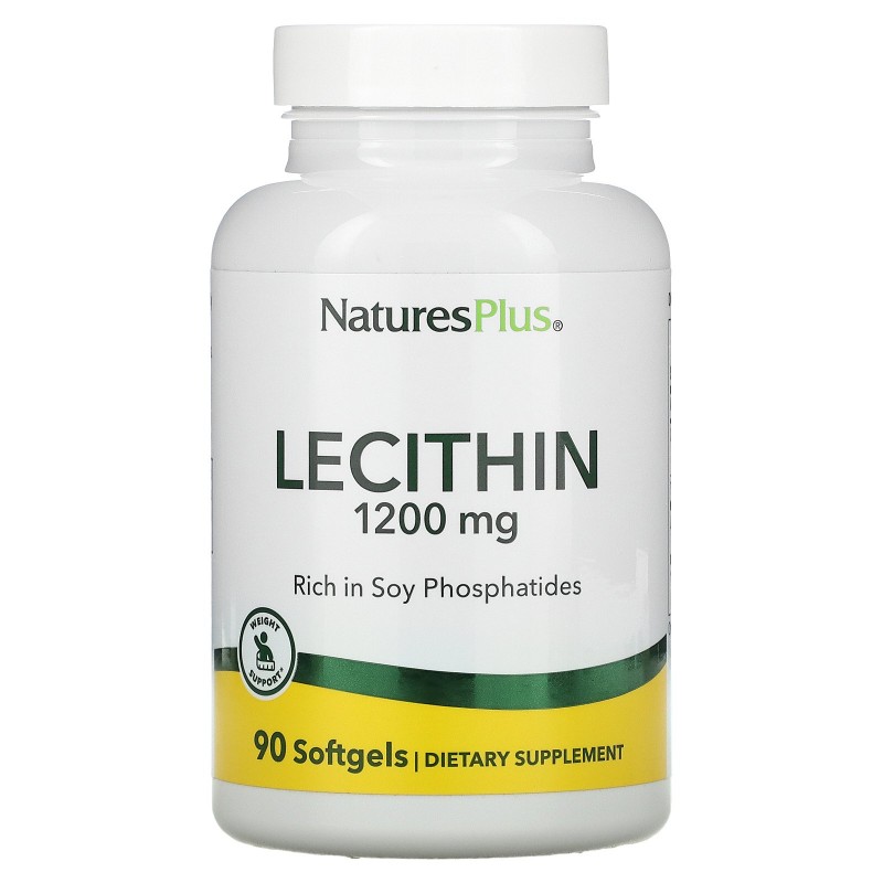 Natures Plus Lecithin Лецитин 1200 мг 90 капс.