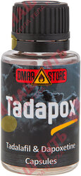 DMAAStore Tadapox (Tadalafil+Dapoxetine) 10 капс.