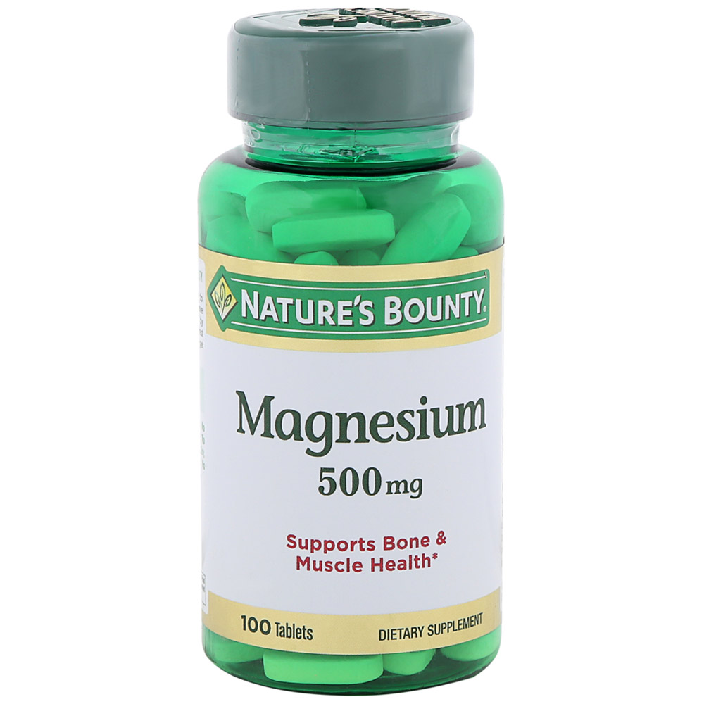 Nature's Bounty Magnesium Магний 500 мг 100 табл.