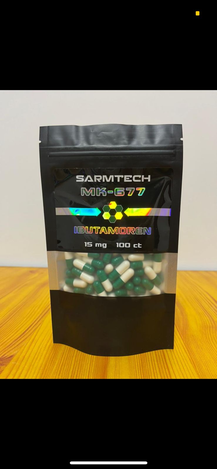 SARMTECH Ibutamoren MK-677 Ибутаморен 15 мг 100 капс.