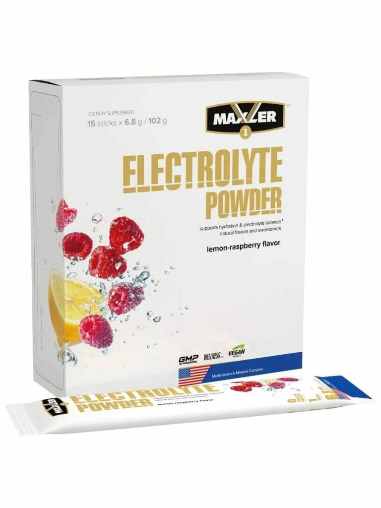 Maxler Max Electrolyte Powder Электролиты 6,8 гр.