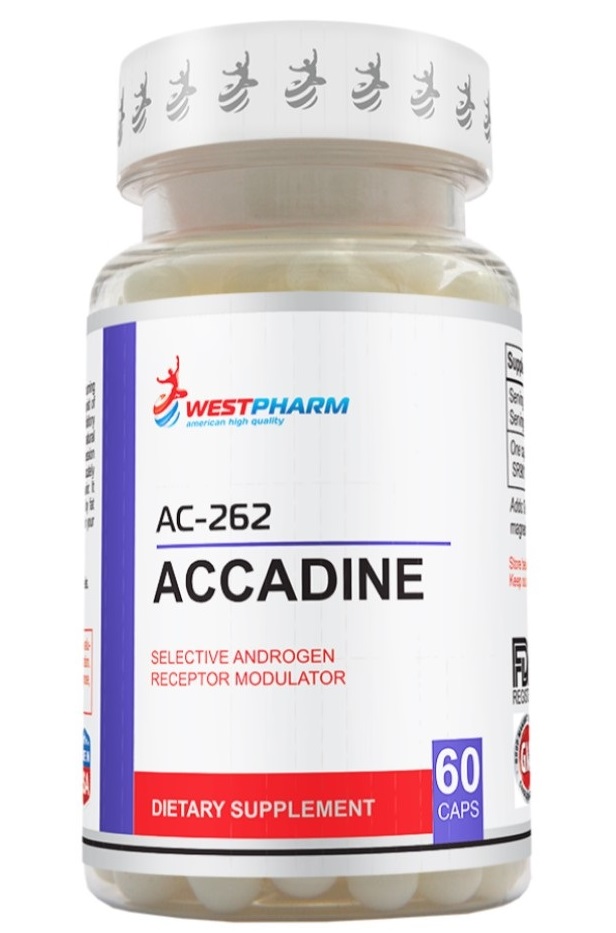 WestPharm Accadine (AC-262) 60 капс. 10 мг.