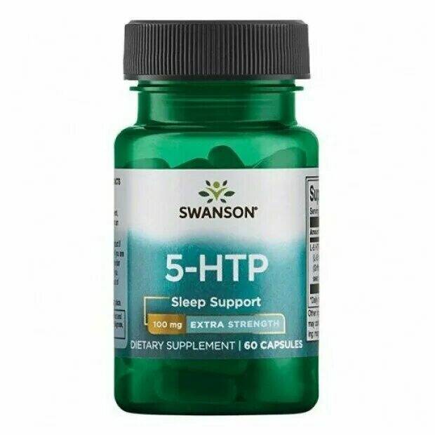 Swanson 5-HTP 5-гидрокситриптофан 100 мг. 60 капс.