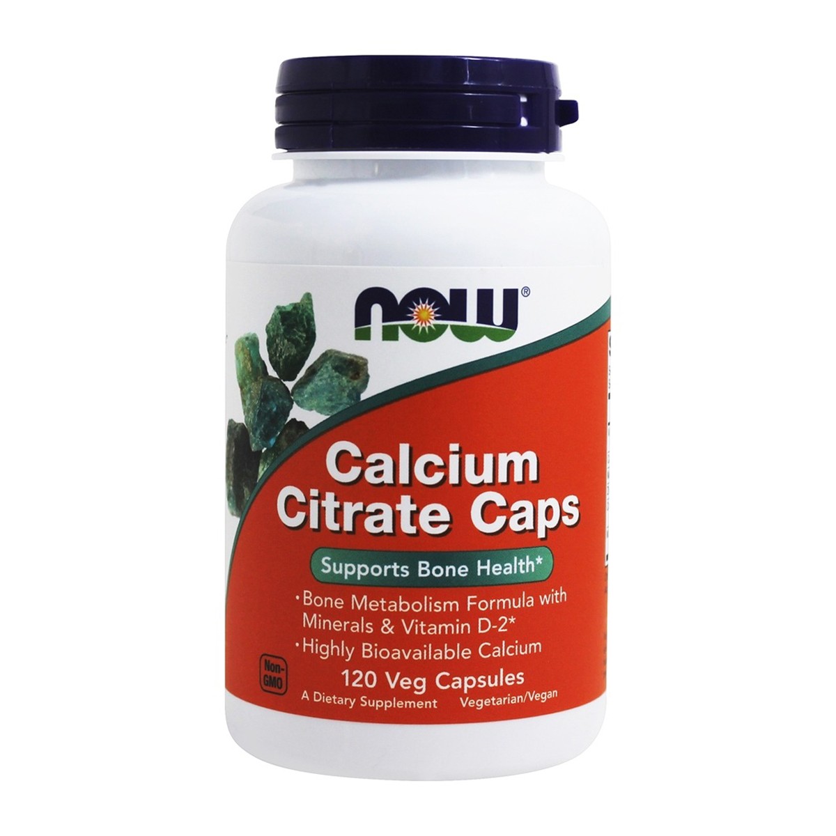 NOW Calcium Citrate Caps Кальций 120 капс.