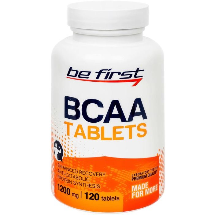 Be First BCAA Tablets БЦАА 120 табл. 1200 мг.