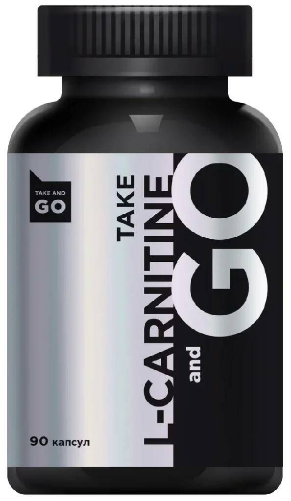 Take and GO L-Carnitine Л-карнитин 90 капс.