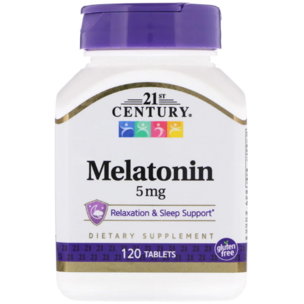 21st Century Melatonin Мелатонин 5 мг. 120 табл.