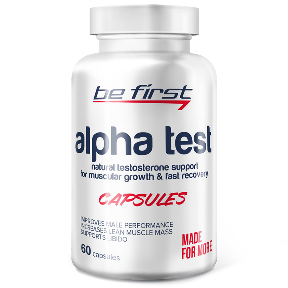 Be First Alpha Test Альфа Тест тестобустер 60 кап