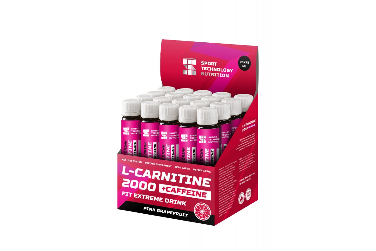 Sport Technology Nutrition L-Carnitine+caffeine Л-карнитин 25 мл.