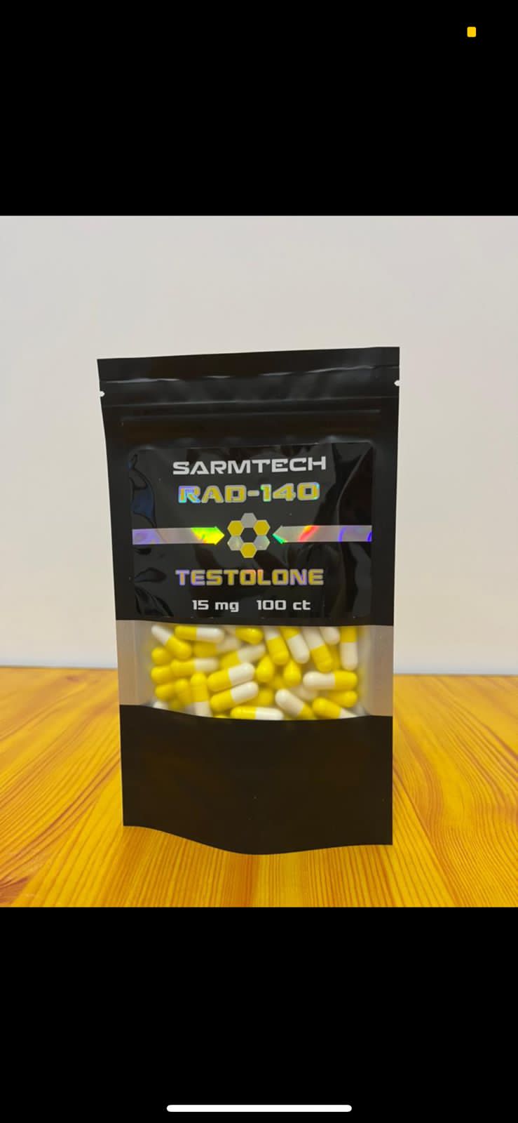 SARMTECH RAD-140 Testalone Радиум 15 мг 100 капс.