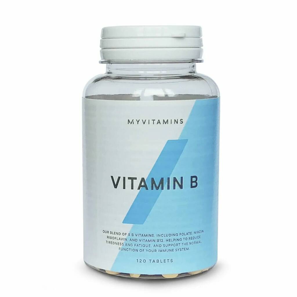 Myvitamins Vitamin B Витамины группы В 120 табл.