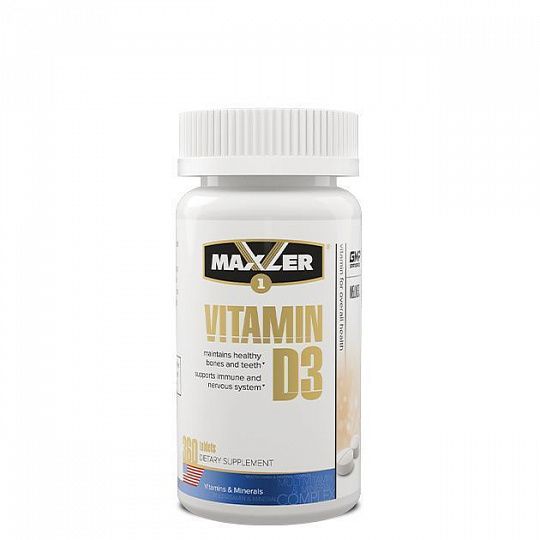 Maxler Vitamin D3 1200 Витамин Д-3 360 табл.