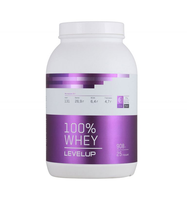LevelUp 100% Whey Протеин 908 гр.