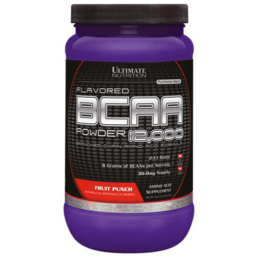Ultimate Nutrition Flavored BCAA Powder 12000 БЦАА 457 гр.