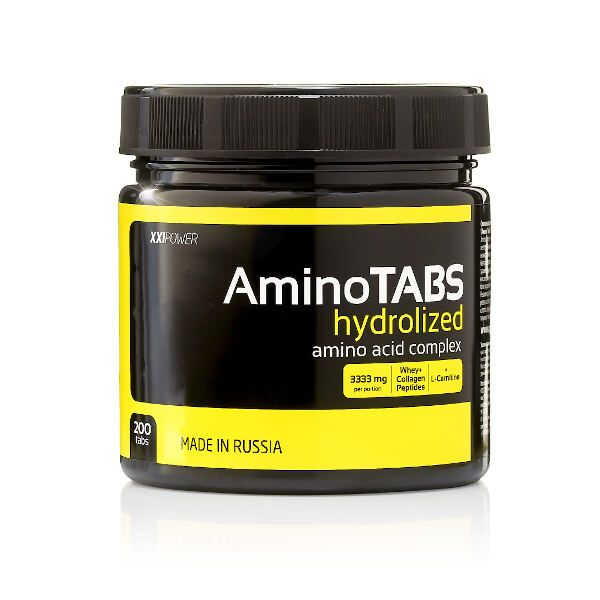 XXI Power Amino Tabs Hydrolized Аминокислоты 200 табл.
