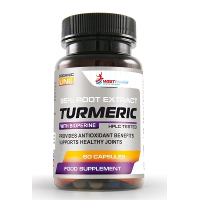 WestPharm Turmeric Куркумин 500 мг. 60 капс.