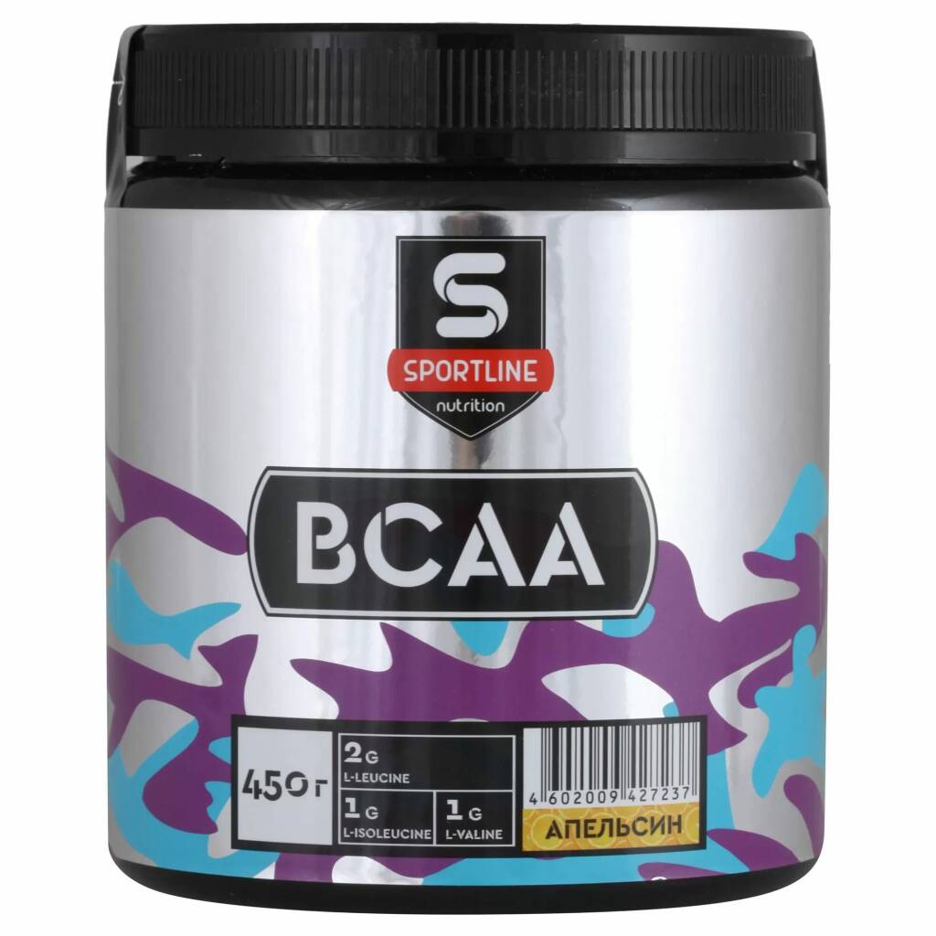 SportLine BCAA 2-1-1 БЦАА 450 гр.