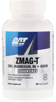 GAT ZMAG-T цинк магний В6 + борон 90 капс.