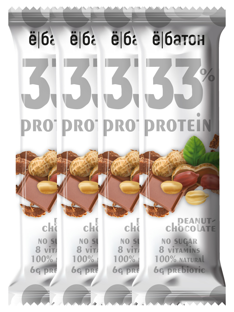 Ёбатон Протеиновый батончик 33% белка 45 гр.